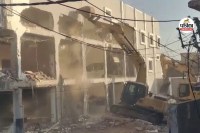 bulldozer action in ashoknagar