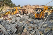 bulldozer action