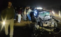Five people killed in car accident in Chhatarpur