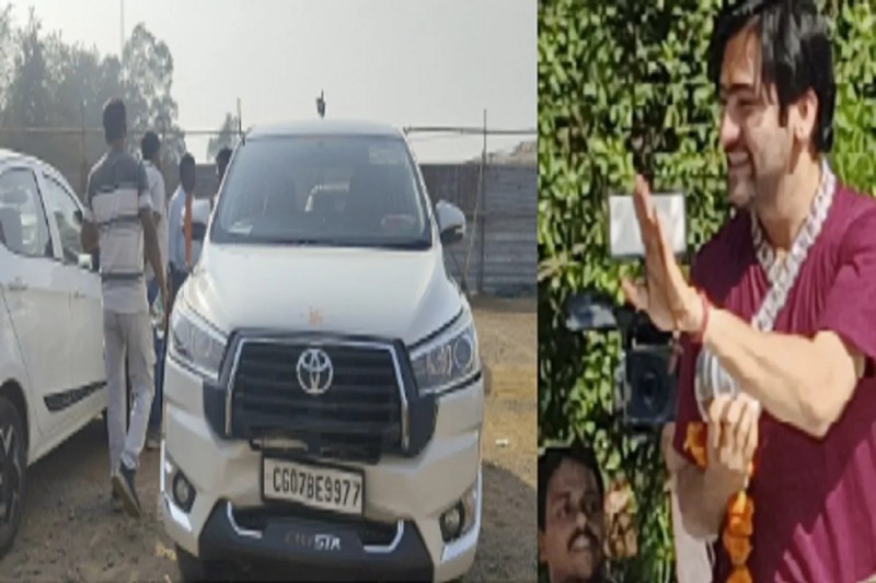 CG News: पंडित धीरेंद्र कृष्ण शास्त्री के काफिले की कई गाड़ियां दुर्घटनाग्रस्त, इधर कथास्थल में युवती ने की नस काटने की कोशिश