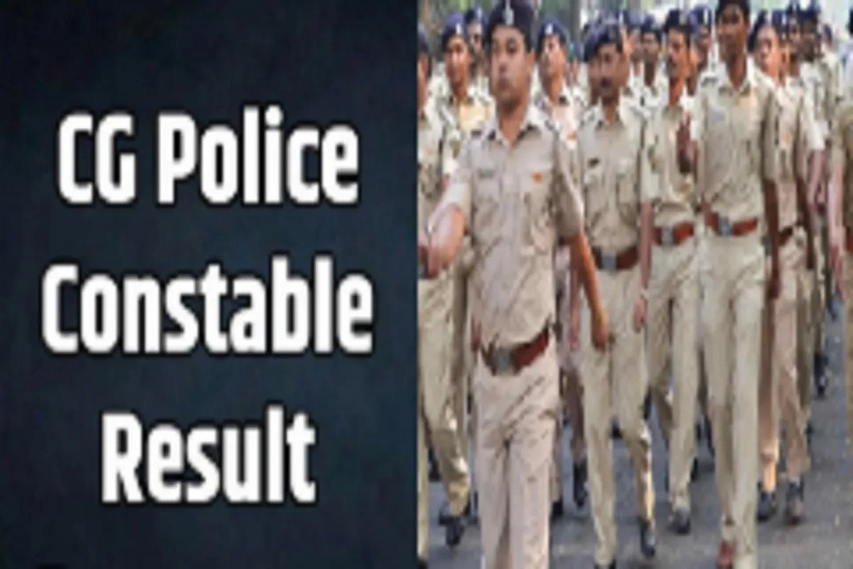 CG Police Bharti: आरक्षक भर्ती का रिजल्ट जारी, 1,592 पदों पर युवाओं का हुआ चयन, महिलाओं को भी मिली सफलता, देखें लिस्ट …