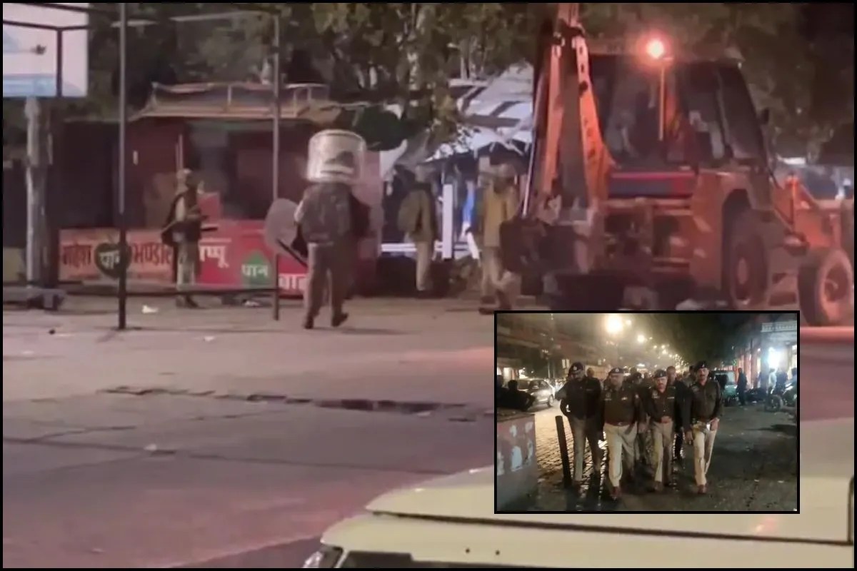 चौमूं बस स्टैंड पर बवाल: जमकर चले पत्थर, पुलिस पर भी हमला