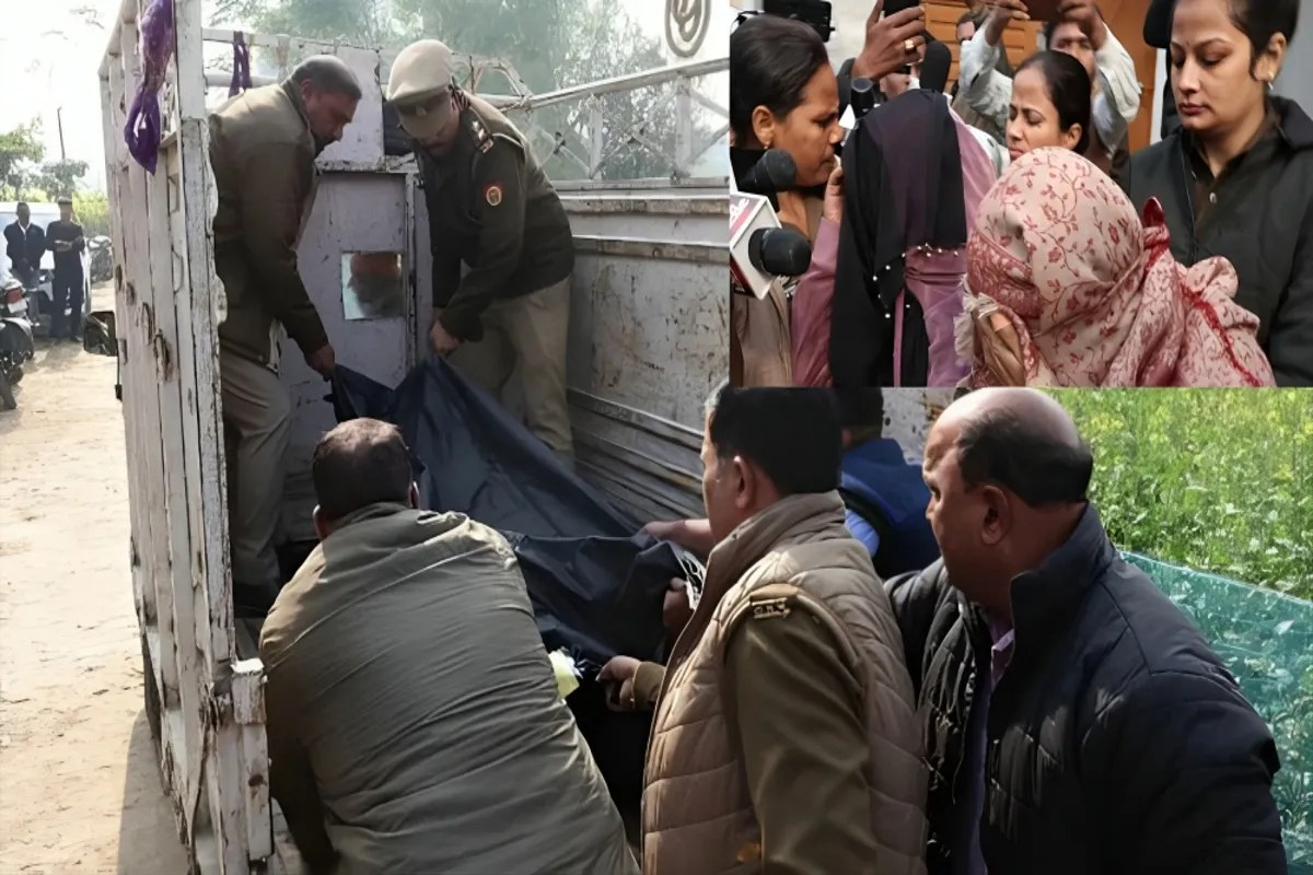 बेटियों के सामने कत्ल, लिव-इन पार्टनर इंजीनियर की दर्दनाक मौत से कांपा लखनऊ (फोटो सोर्स : Police Media Cell )
