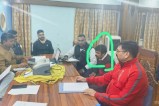 cm helpline chhindwara bac caught taking bribe lokayukt action mp news