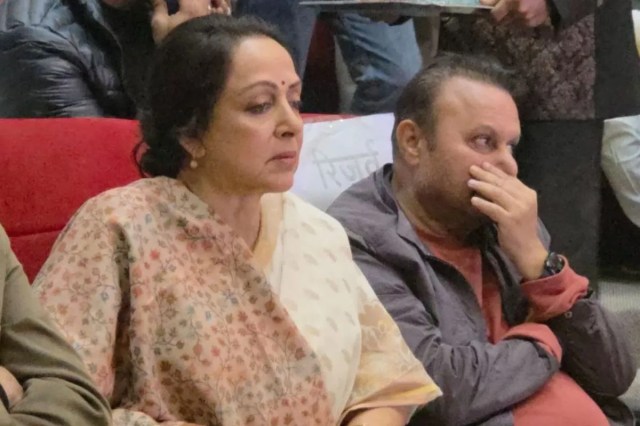 Director Anil Sharma in Dharmendra Prayer Meet in Vrindavan