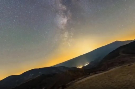 Earth rotation, day and night changing