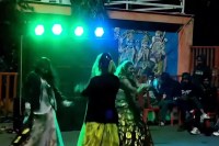 karila dham obscene dance video ashoknagar mp viral news