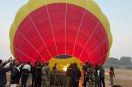 largest indian army hot air balloon gajraj mhow to pune mp news