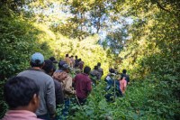 Leopard attack in katni