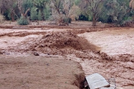 Flash floods in Morocco