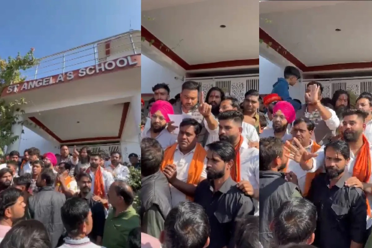 children stripped naked beaten in saint angela school education department action sehore mp news