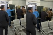 Pichhore TI viral video law student beaten with chappal mp news