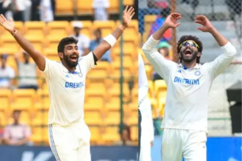 Jasprit Bumrah and Ravindra Jadeja Birthday