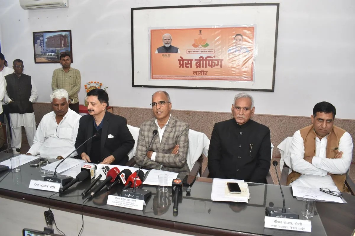 नागौर प्रभारी मंत्री कन्हैयालाल चौधरी