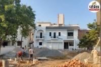 कौटिल्य नगर में बन रहा लालू यादव का घर