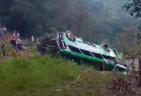 Bus accident in Mexico