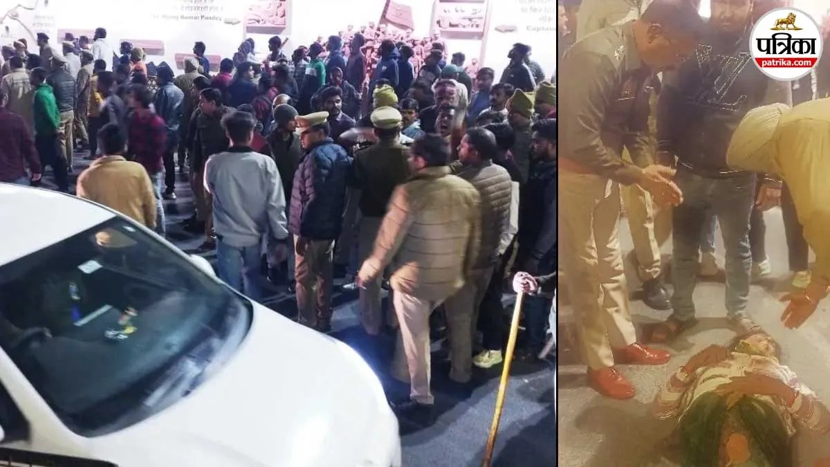 moradabad murder highway block family protest
