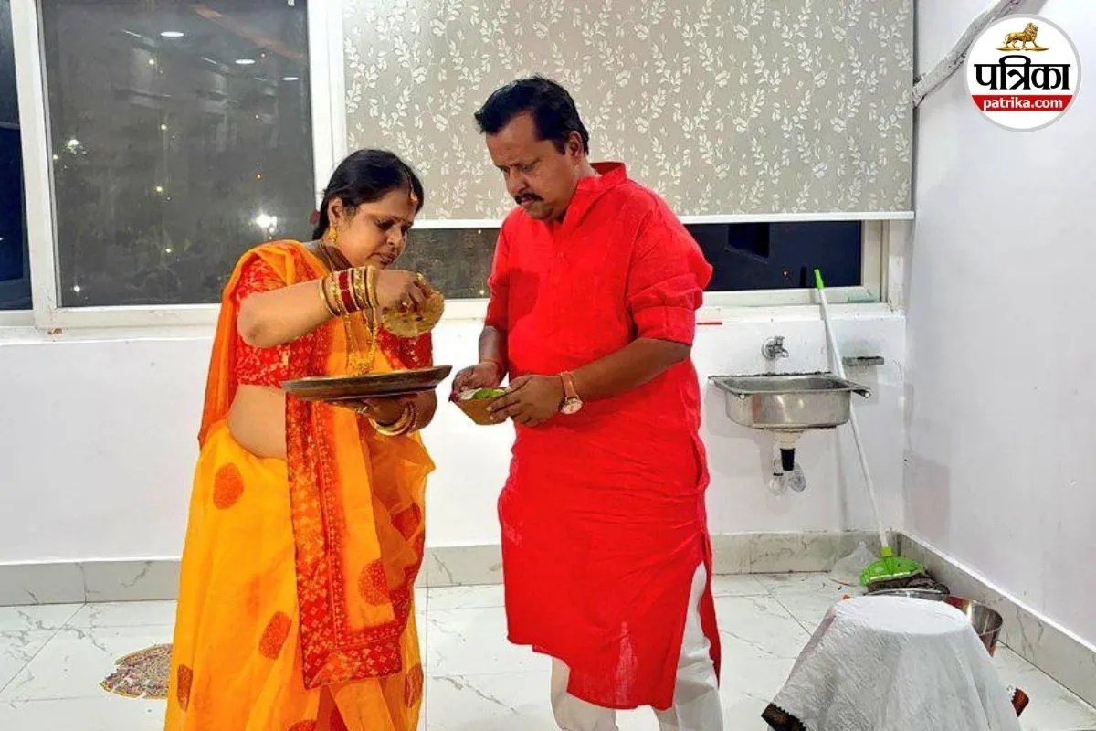 नितिन नबीन और दीपमाला श्रीवास्तव