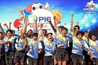 PIE School Olympics 2025 battle of players in arena of game audience captivated by enthusiasm and performance