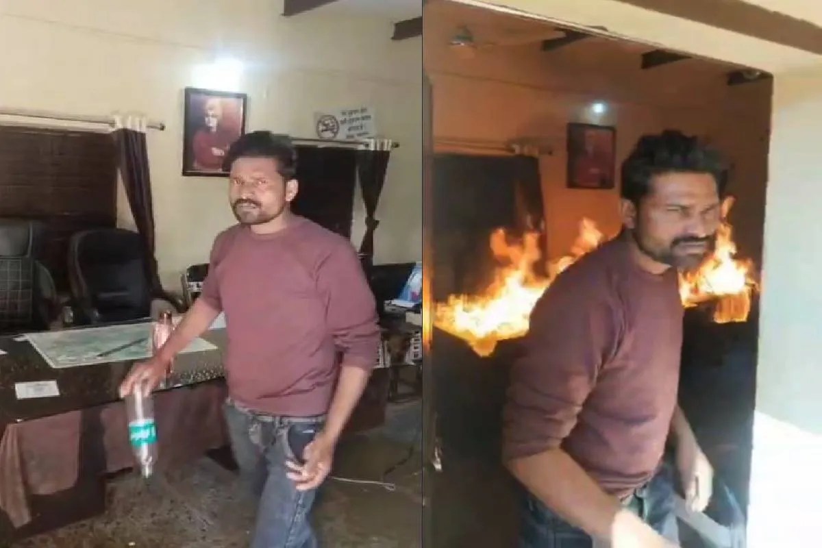 जिंदा बेटे का मृत्यु प्रमाणपत्र नहीं बनाया तो ‘सरकारी दफ्तर’ में लगाई आग