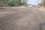 road broken in Jalore