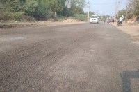 road broken in Jalore