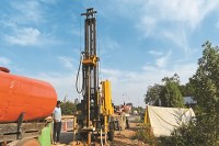 नए ओवरब्रिज के लिए फाउंडेशन टेस्ट शुरू (photo source- Patrika)