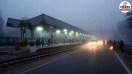 sambhal dense fog zero visibility trains delayed schools closed cold wave news