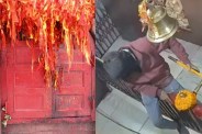 bihar news: थावे मंदिर में चोरी