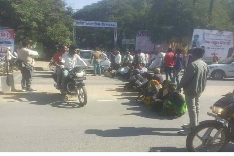 दूसरे दिन भी टीकमगढ़ संयुक्त कार्यालय