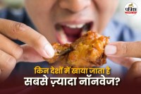 Top-10 countries with highest rate of non-veg food consumption
