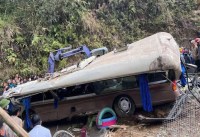 Bus accident in Vietnam