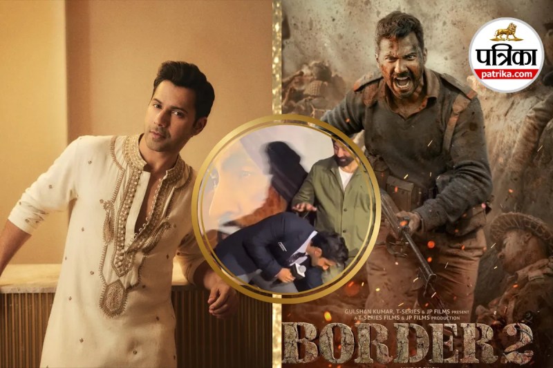 Border 2 Varun Dhawan, Varun Dhawan Sunny Deol moment,