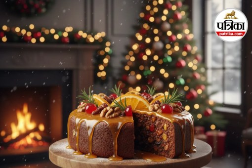 Christmas plum cake, Eggless cake