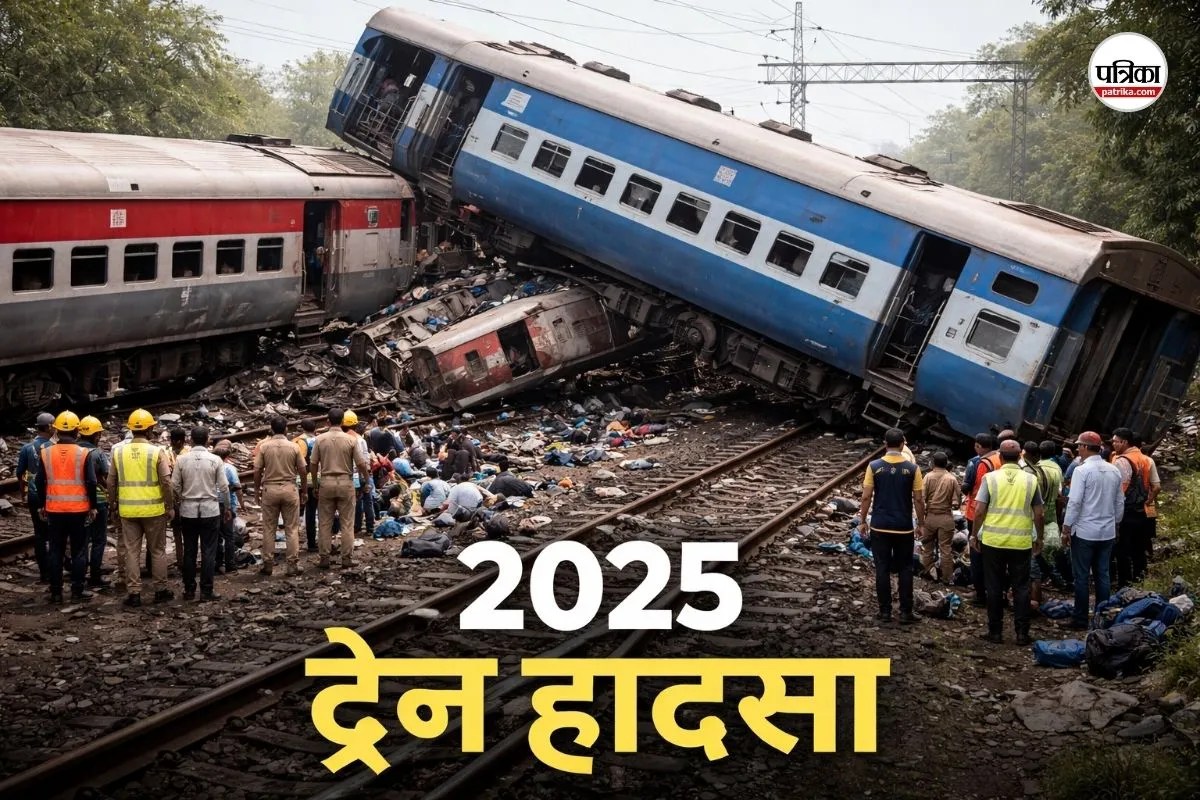 Year Ender 2025, Biggest train accidents in 2025, Major railway accidents India 2025,