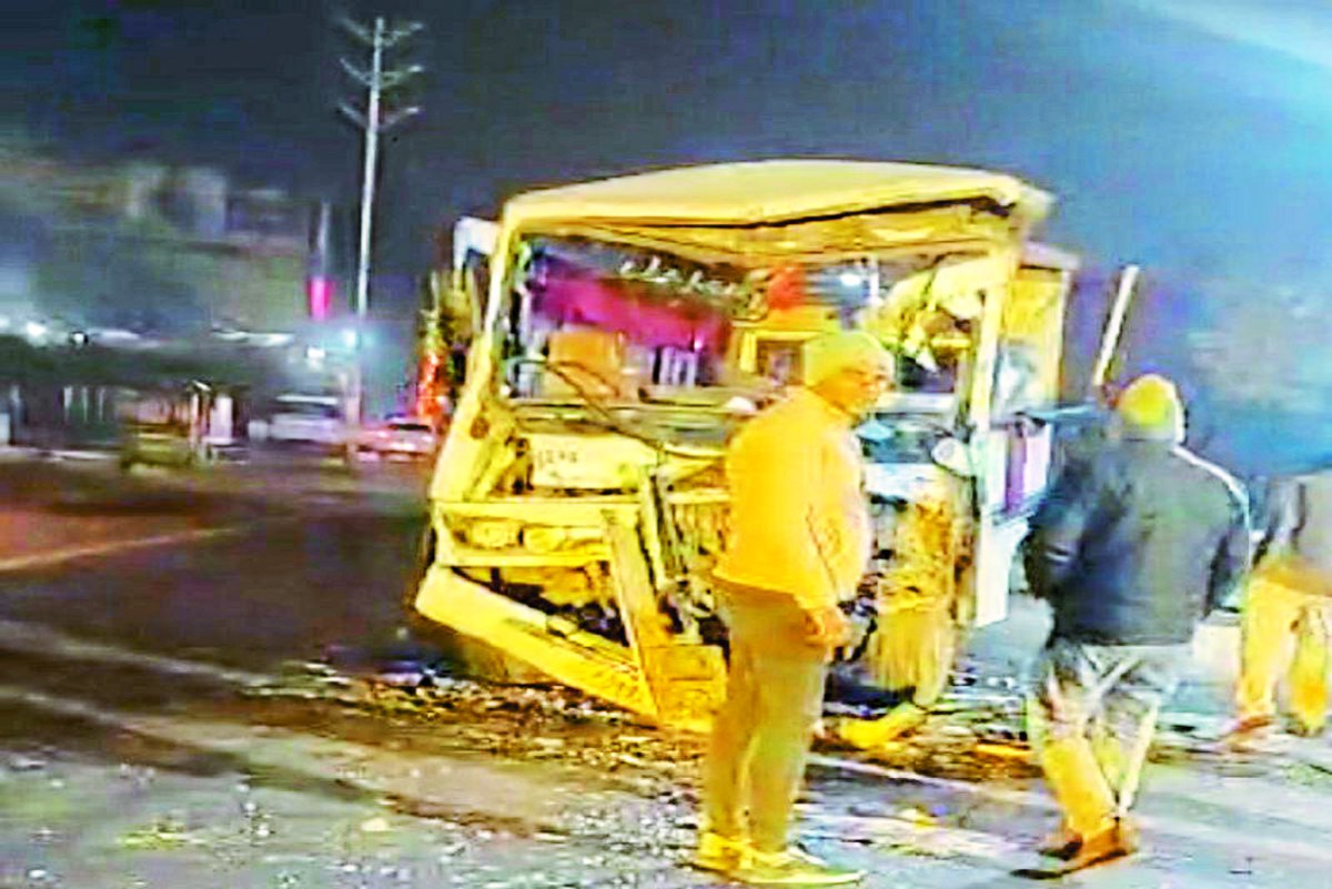 bhind accident