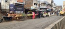 As soon as the encroachment action stopped, fruit and vegetable shops started coming up on the roads, disrupting the traffic system