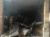 शहर के कोतवाली क्षेत्र में बीती रात एक फल गोदाम में शॉर्ट सर्किट से आग लग गई। गोदाम में लगी आग पर दो दमकल करीब 3 घंटे में काबू पा पाईं। घटना में करीब 70 लाख रुपए का नुकसान होना बताया गया है।