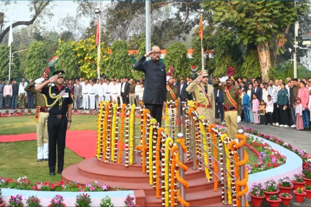 छत्तीसगढ़ में गणतंत्र दिवस का जश्न (फोटो सोर्स- पत्रिका)