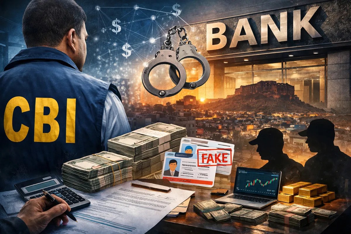 Punjab and Sindh Bank, fake bank accounts, fake bank accounts in Rajasthan, Jodhpur CBI, cyber fraud, Jodhpur news, Rajasthan news, पंजाब एंड सिंध बैंक, फर्जी बैंक खाते, फर्जी बैंक खाते इन राजस्थान, जोधपुर सीबीआई, साइबर फ्रॉड, जोधपुर न्यूज, राजस्थान न्यूज