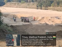 नदी किनारे बसे गांवों में टोकन के जरिए रेत कारोबारी बढ़ा रहे रेत का कारोबार