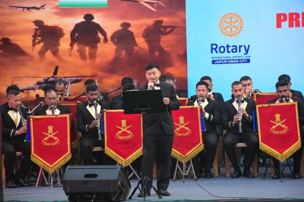 Special performance by army band