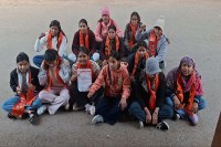 कलक्ट्रेट पहुंची छात्राएं, बोली- पैदल निकलना तक मुश्किल The girl students reached the Collectorate and said that it was difficult to even walk