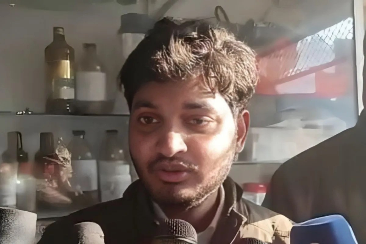 मृतक गंगा सिंह का नाती फोटो सोर्स पत्रिका