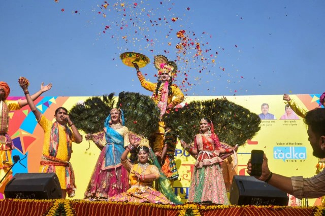 Patang mahotsav at jal Mahal 