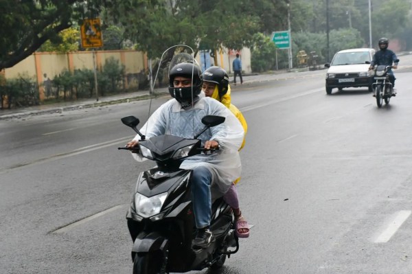 Rain and cold weather in jaipur 