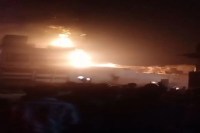 आभूषण, गृहस्थी का सामान समेत 60 हजार नकदी जलकर राख Jewellery, household goods and Rs 60,000 in cash were burnt to ashes