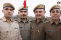 Republic Day 2026 Barmer Police 4 Heroes