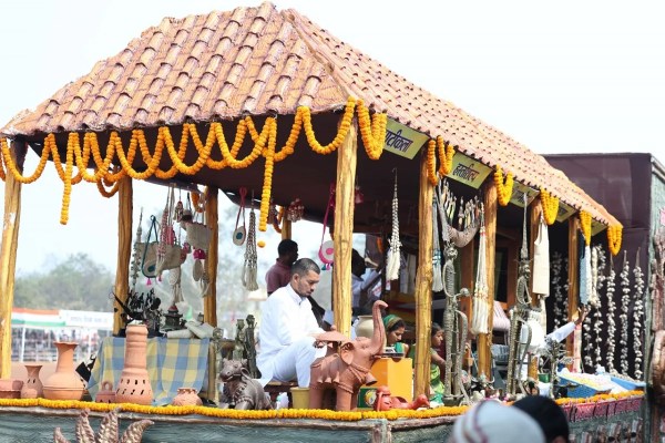 छत्तीसगढ़ में गणतंत्र दिवस का जश्न (फोटो सोर्स- पत्रिका)