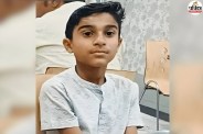 Accident during kite flying in Jaipur